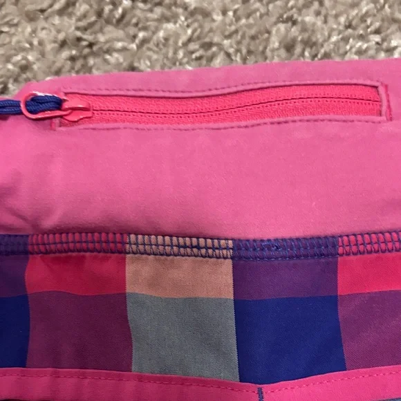 Lululemon Athletica Multicolor Plaid Athletic Shorts - Picture 4 of 6